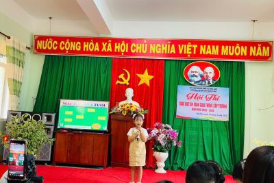 Hội thi “Giáo dục An toàn giao thông” mầm non cấp trường năm học 2025-2026